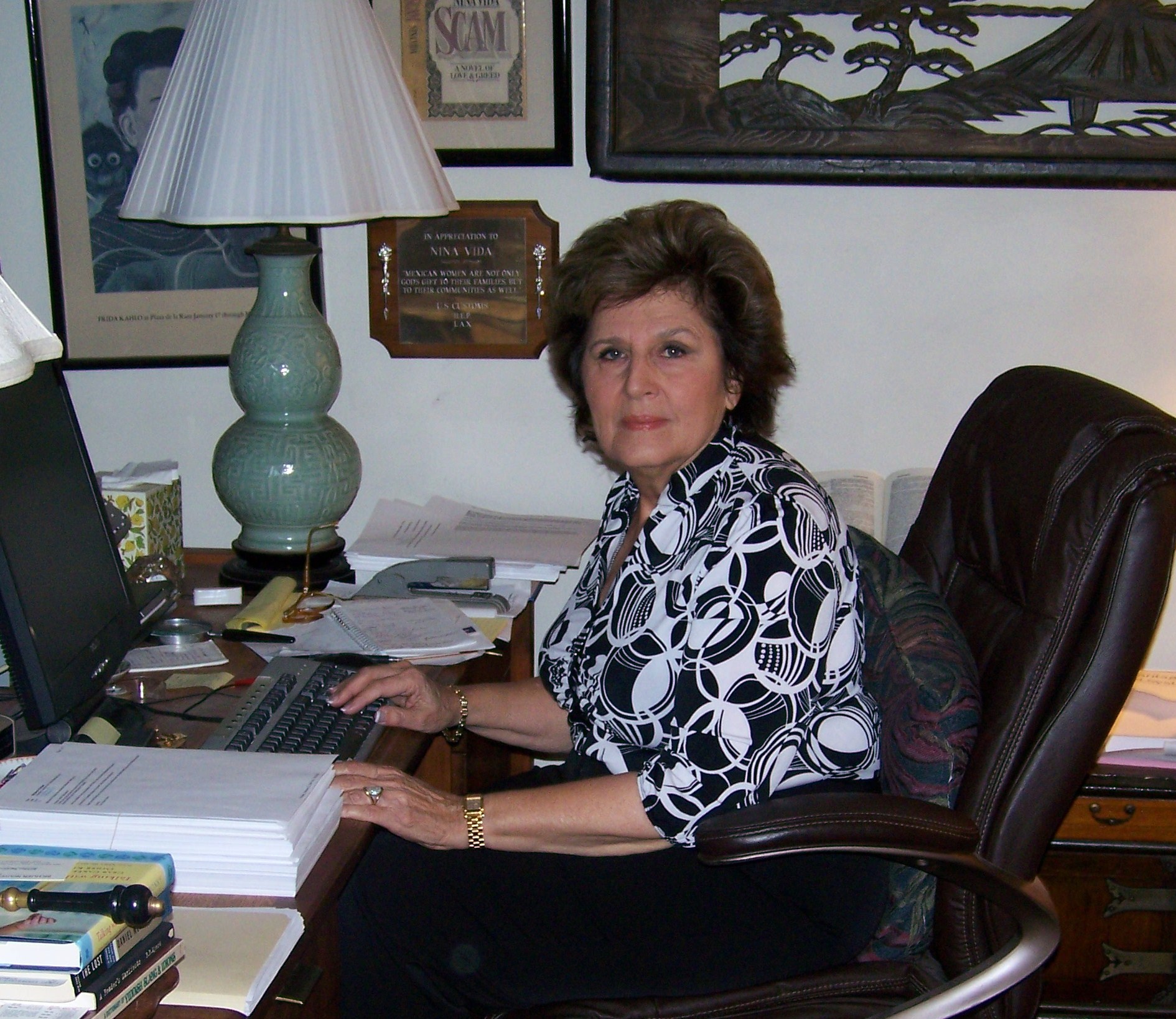 Nina In Office